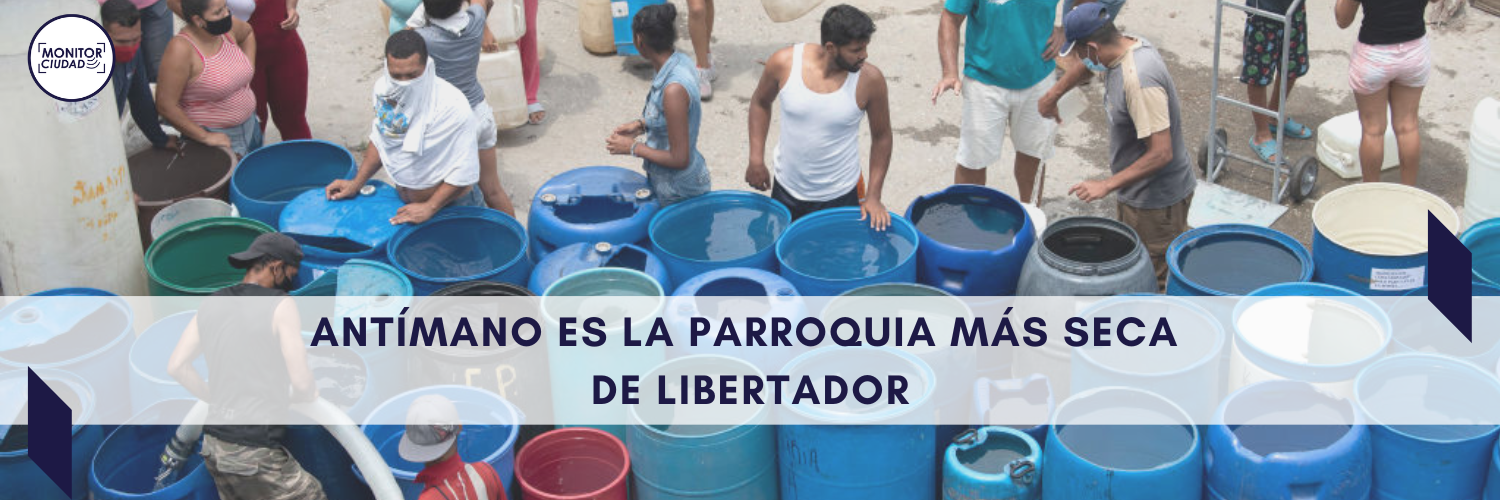 Antimano es la parroquia mas seca de Libertador - Monitor Ciudad - No hay agua venezuela